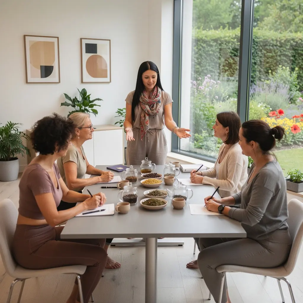 Egy elegáns teáskanál, mellyel a tea elkészítése egyszerű és élvezetes.